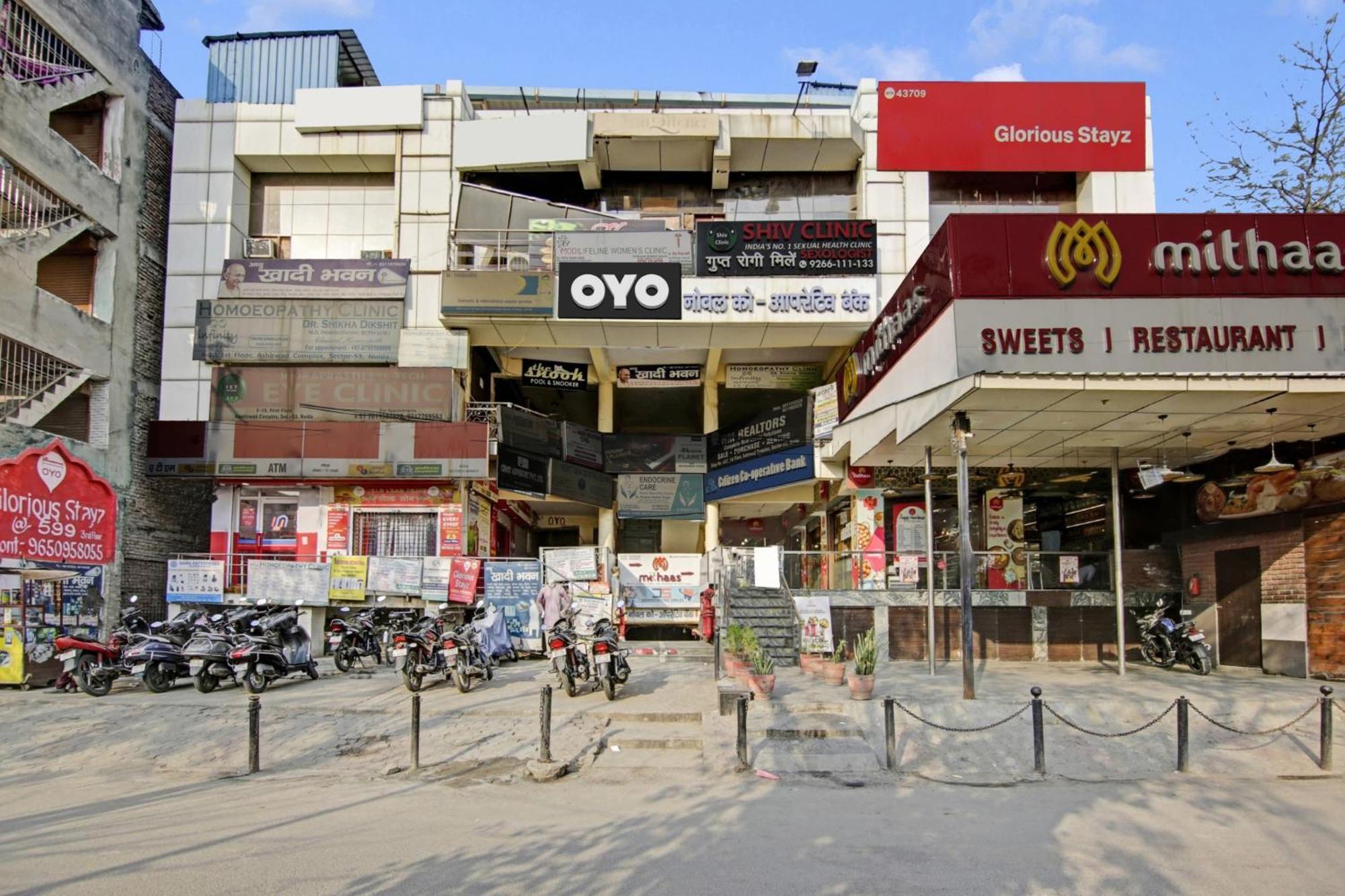 Hotel O Glorious Stayz Noida Eksteriør billede